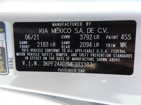 Used 2021 Kia Forte LXS image 11