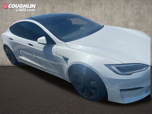 Used 2021 Tesla Model S Plaid AWD/4WD image 3