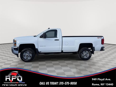 Used 2018 Chevrolet Silverado 2500 W/T w/ Snow Plow Prep Package image 2