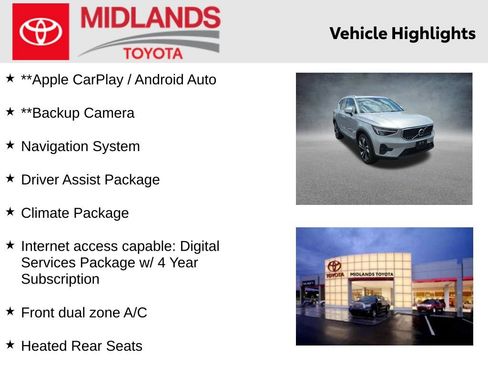 Used 2023 Volvo XC40 B5 Plus w/ Driver Assist Package AWD/4WD image 2