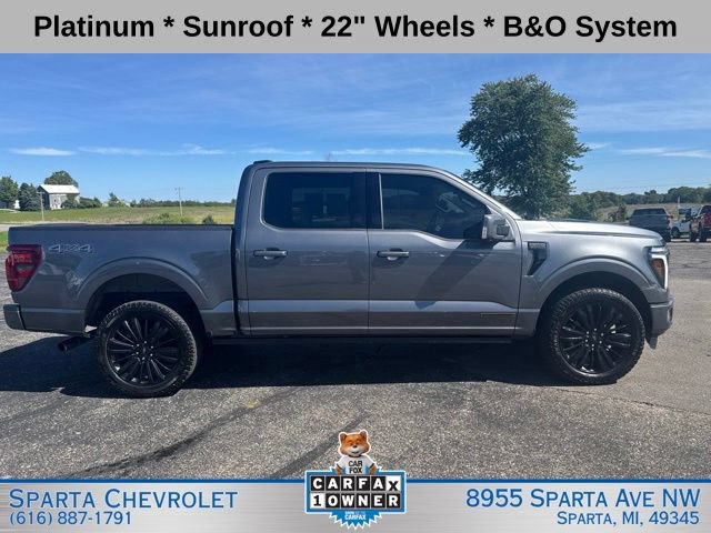 Used 2025 Ford F150 Platinum w/ Equipment Group 702A High AWD/4WD image 2