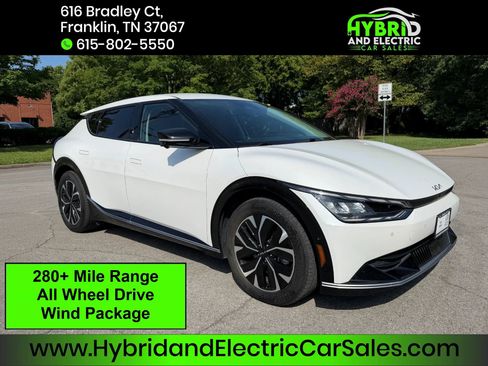 Used 2023 Kia EV6 Wind w/ Wind Technology Package AWD/4WD image 1