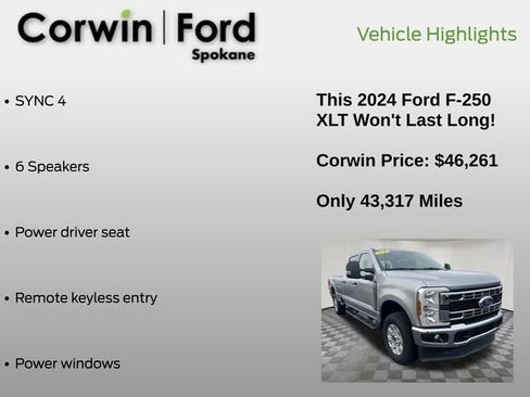 Used 2024 Ford F250 XLT image 13