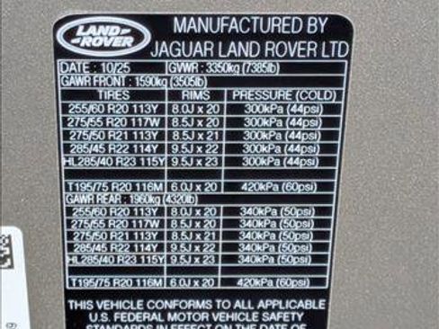 New 2025 Land Rover Range Rover SE image 17