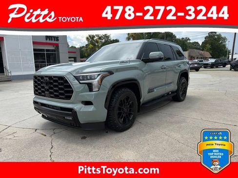 Certified 2025 Toyota Sequoia Platinum w/ TRD Off-Road Package AWD/4WD image 1