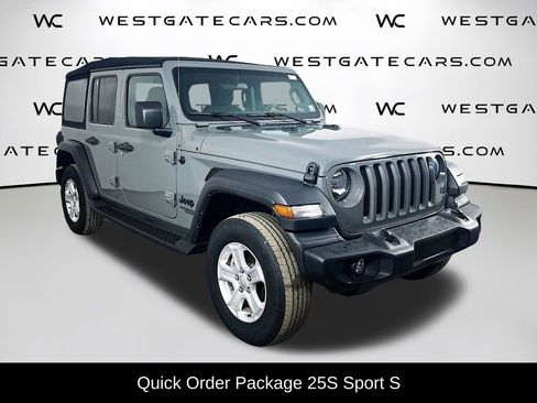 Used 2021 Jeep Wrangler Unlimited Sport image 2