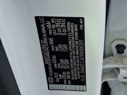 Used 2022 Hyundai Tucson SEL w/ Convenience + Premium Package image 27