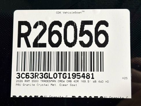 New 2026 RAM 3500 Tradesman image 25
