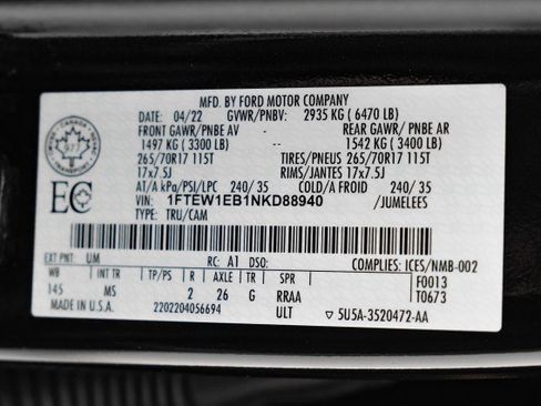 Used 2022 Ford F150 XLT image 53