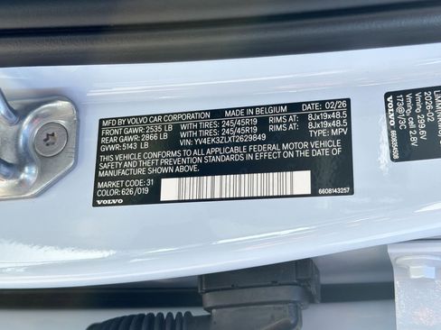 New 2026 Volvo EX30 Ultra w/ Climate Package AWD/4WD image 18