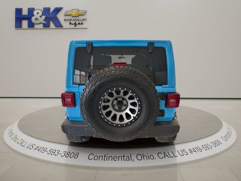 Used 2021 Jeep Wrangler Unlimited Sahara w/ Uconnect 4C Nav & Sound Group image 5