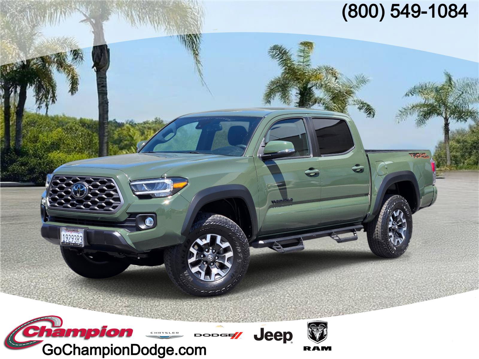 Used 2022 Toyota Tacoma TRD Off-Road w/ Technology Package RWD image 1