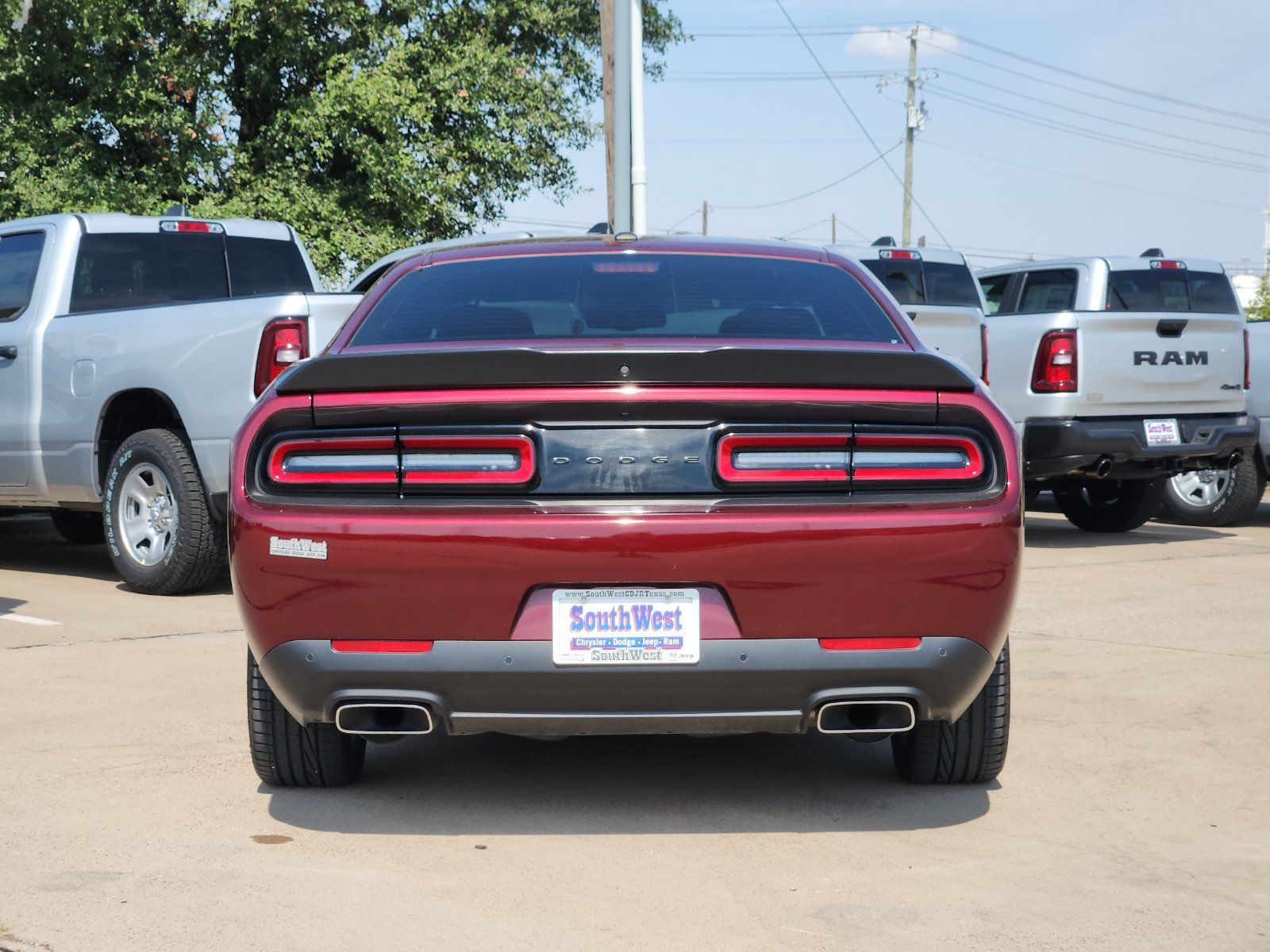 Used 2023 Dodge Challenger R/T w/ Blacktop Package RWD image 8