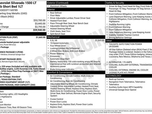 New 2026 Chevrolet Silverado 1500 LT w/ Texas Edition Plus AWD/4WD image 29