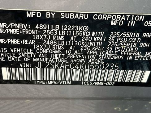Used 2019 Subaru Forester Sport w/ Popular Package #2 AWD/4WD image 28