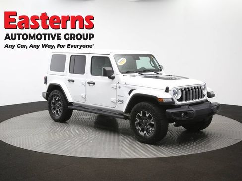 Used 2024 Jeep Wrangler Unlimited Sahara w/ Dual Top Group AWD/4WD image 48