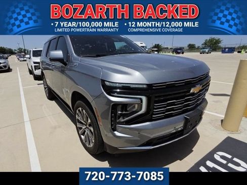 Used 2025 Chevrolet Tahoe High Country AWD/4WD image 1