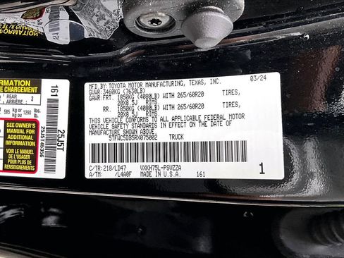 Used 2024 Toyota Tundra 1794 Edition AWD/4WD image 16