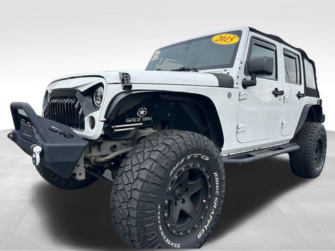 Used 2015 Jeep Wrangler Unlimited Sport image 2