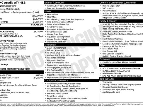 Certified 2024 GMC Acadia AT4 w/ Luxury Package image 6