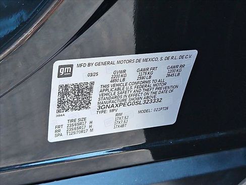 Certified 2025 Chevrolet Equinox LT AWD/4WD image 25