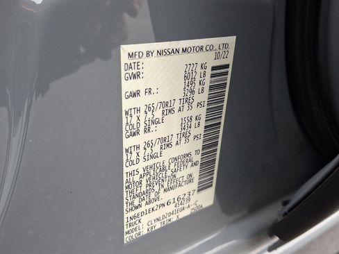 Used 2023 Nissan Frontier PRO-4X w/ Technology Package image 26