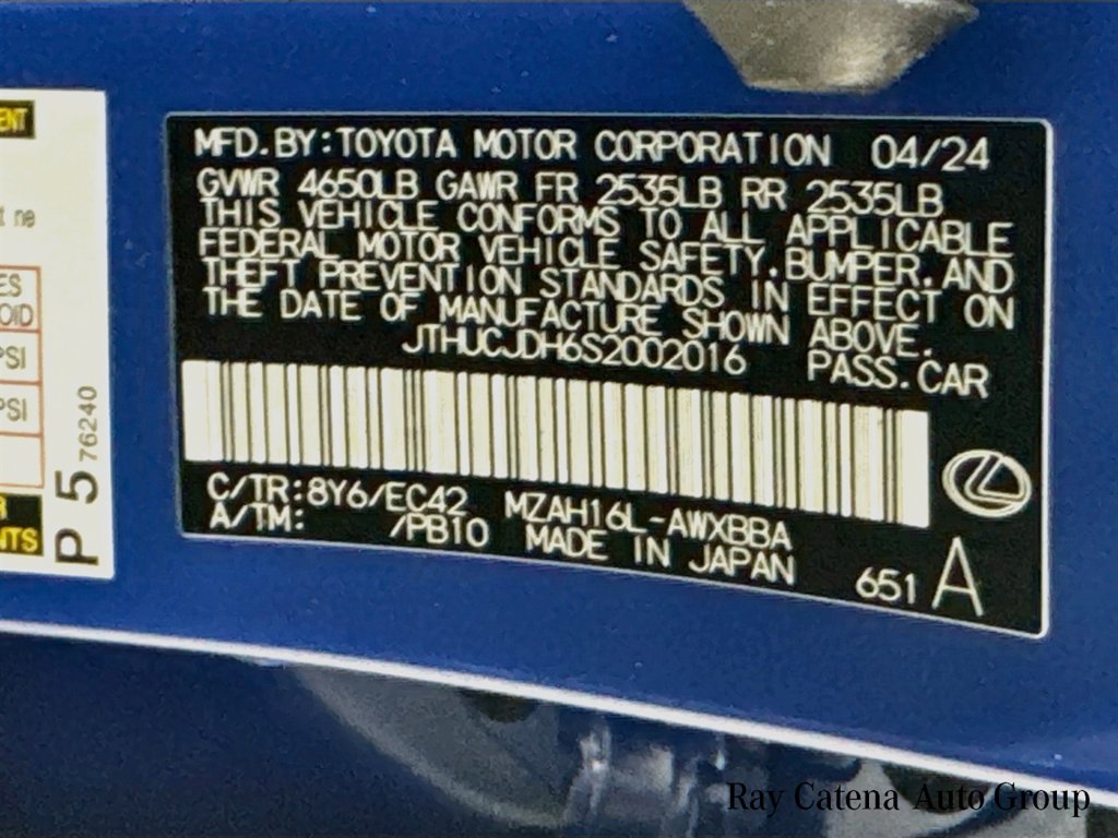 Certified 2025 Lexus UX 300h AWD w/ Accessory Package (Z2) image 32