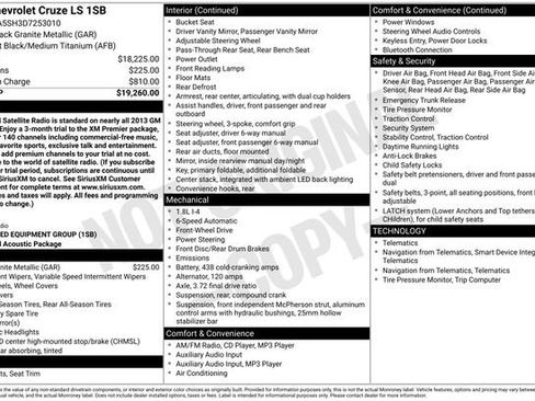Used 2013 Chevrolet Cruze LS image 9