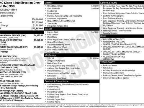 Used 2024 GMC Sierra 1500 Elevation w/ Elevation Premium Package image 29