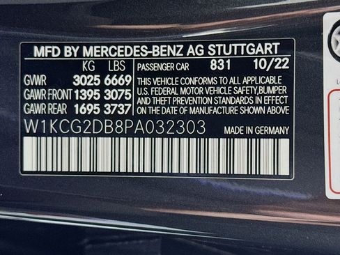 Certified 2023 Mercedes-Benz EQS 450+ Sedan image 24