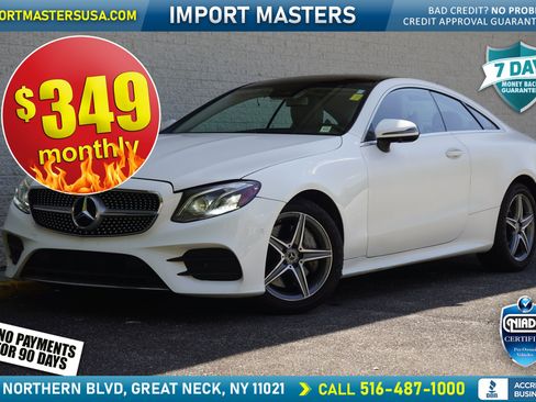 Used 2019 Mercedes-Benz E 450 4MATIC Coupe image 1