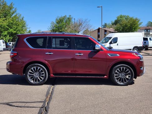 Used 2024 Nissan Armada Platinum w/ Captain's Chairs Package AWD/4WD image 2