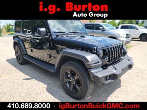 Used 2022 Jeep Wrangler Unlimited Sport AWD/4WD image 1