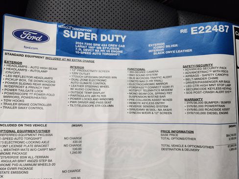 Used 2024 Ford F250 Lariat w/ Chrome Package image 51