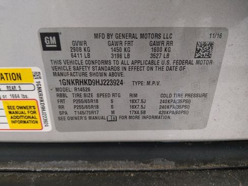 Used 2017 Chevrolet Traverse LT FWD image 33
