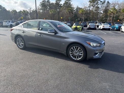 Used 2019 INFINITI Q50 Luxe w/ Essential Package (3.0T Luxe) image 1
