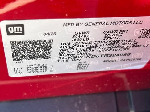 New 2026 GMC Yukon Elevation AWD/4WD image 24