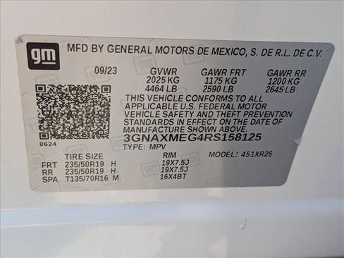 Used 2024 Chevrolet Equinox RS FWD image 24