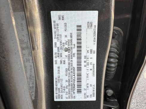 Used 2020 Ford Ranger XLT w/ Equipment Group 302A Luxury image 46