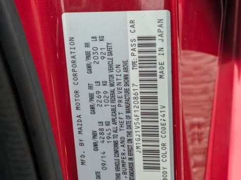 Used 2015 MAZDA MAZDA6 Touring FWD image 28