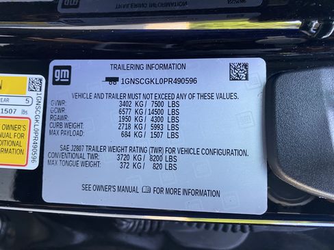 Used 2023 Chevrolet Suburban High Country w/ Premium Package RWD image 42