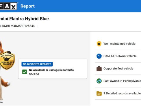 Used 2025 Hyundai Elantra Blue image 5