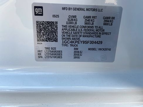 New 2025 Chevrolet Silverado 2500 LTZ w/ Trail Boss Package AWD/4WD image 95