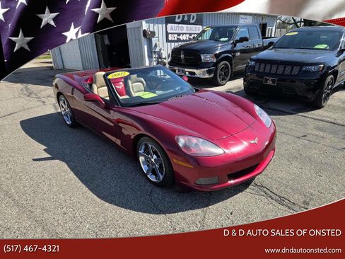 Used 2007 Chevrolet Corvette Convertible w/ Preferred Equipment Group RWD image 1