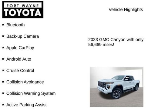 Used 2023 GMC Canyon Denali AWD/4WD image 8