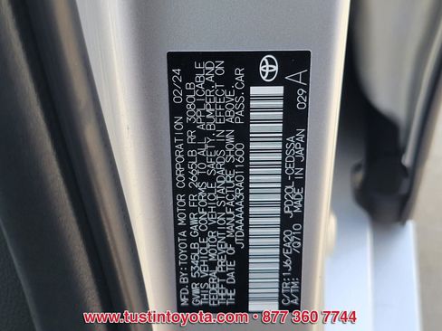 Certified 2024 Toyota Mirai XLE w/ Advanced Technology Package image 16