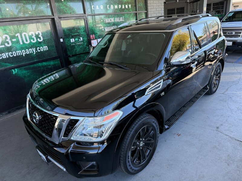 Used 2019 Nissan Armada Platinum w/ Captain's Chairs Package AWD/4WD image 2