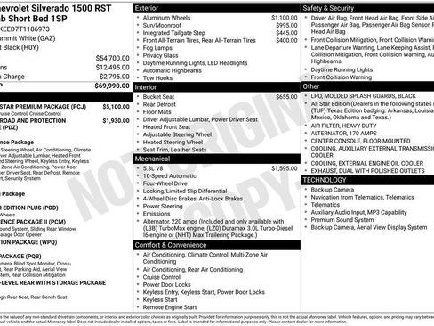 New 2026 Chevrolet Silverado 1500 RST w/ RST All Star Premium Package AWD/4WD image 25