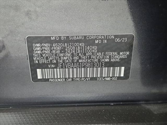 Certified 2023 Subaru WRX AWD/4WD image 23