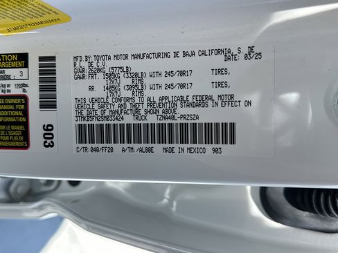 Used 2025 Toyota Tacoma SR5 RWD image 35
